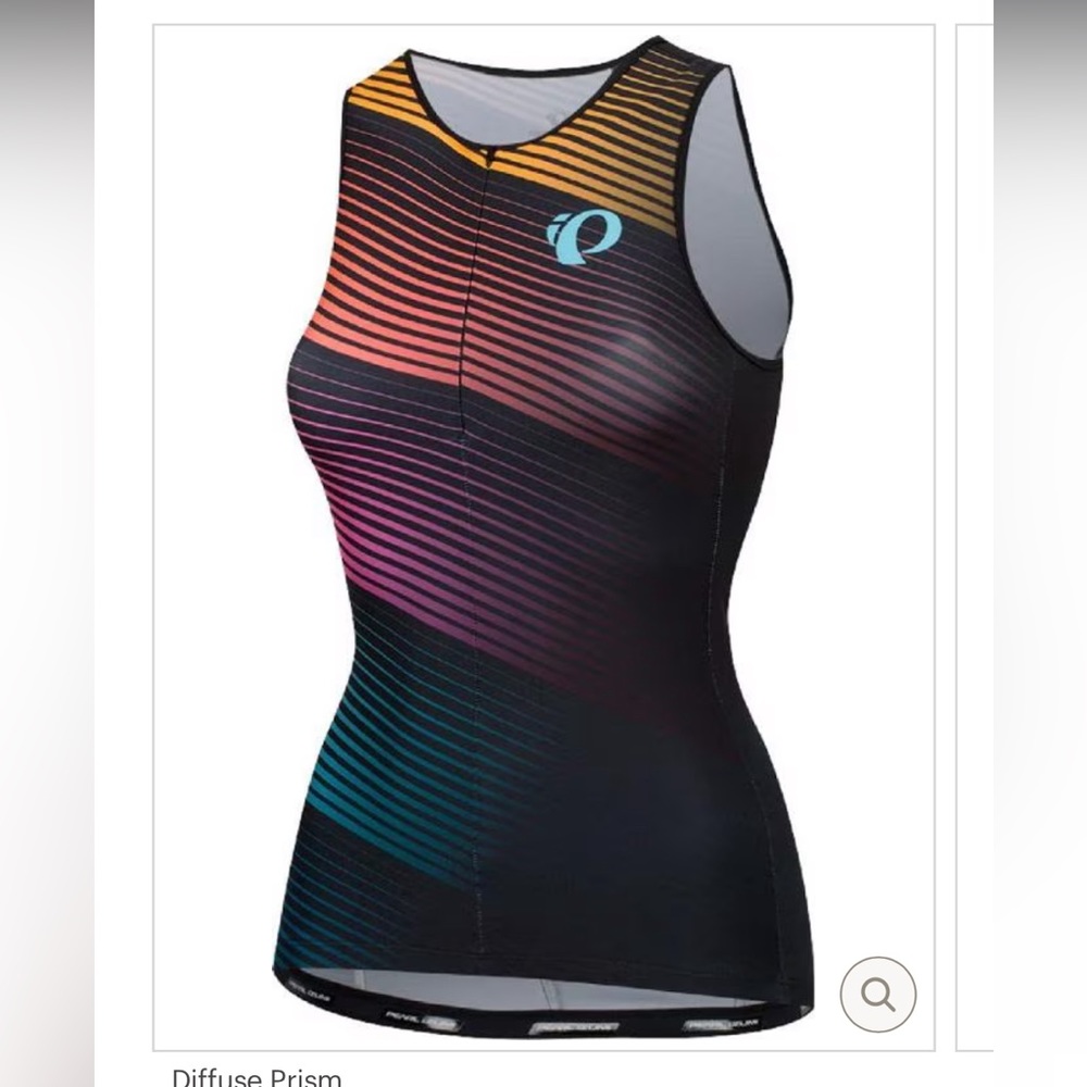 NWT Pearl iZumi Tri Singlet Top